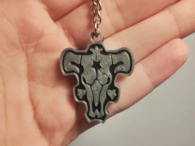 Black Bulls Keychain