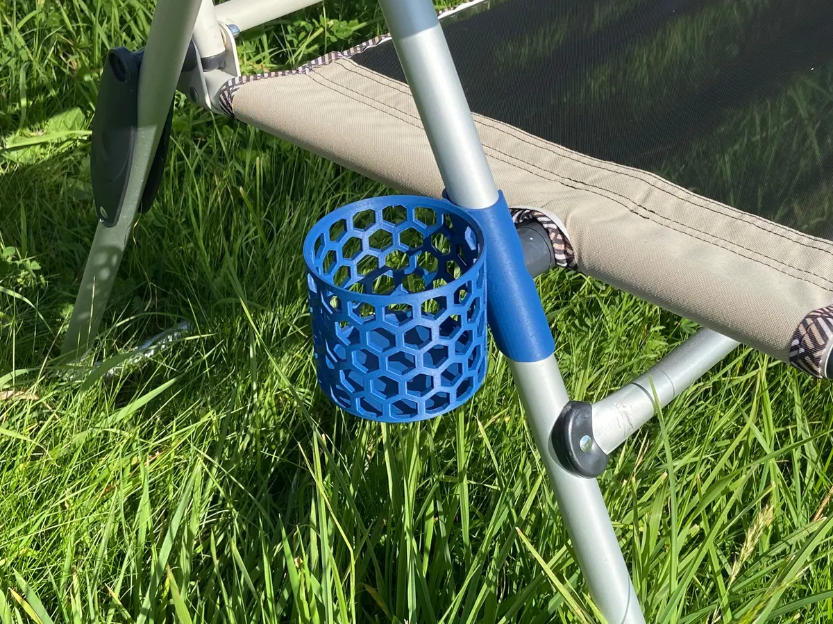 Porte-boisson pour chaise de camping Quechua
