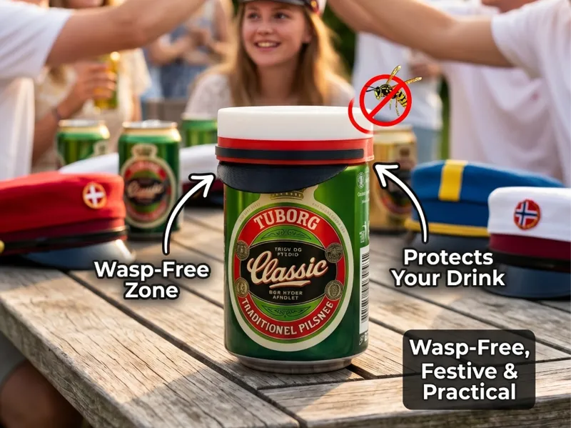 Student Cap Wasp-Proof Can Lid (Studenterhue dåse)