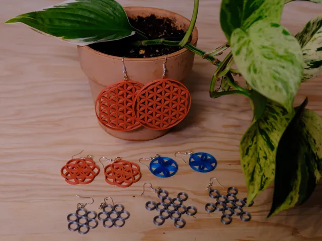 Sacred Geometry Earrings