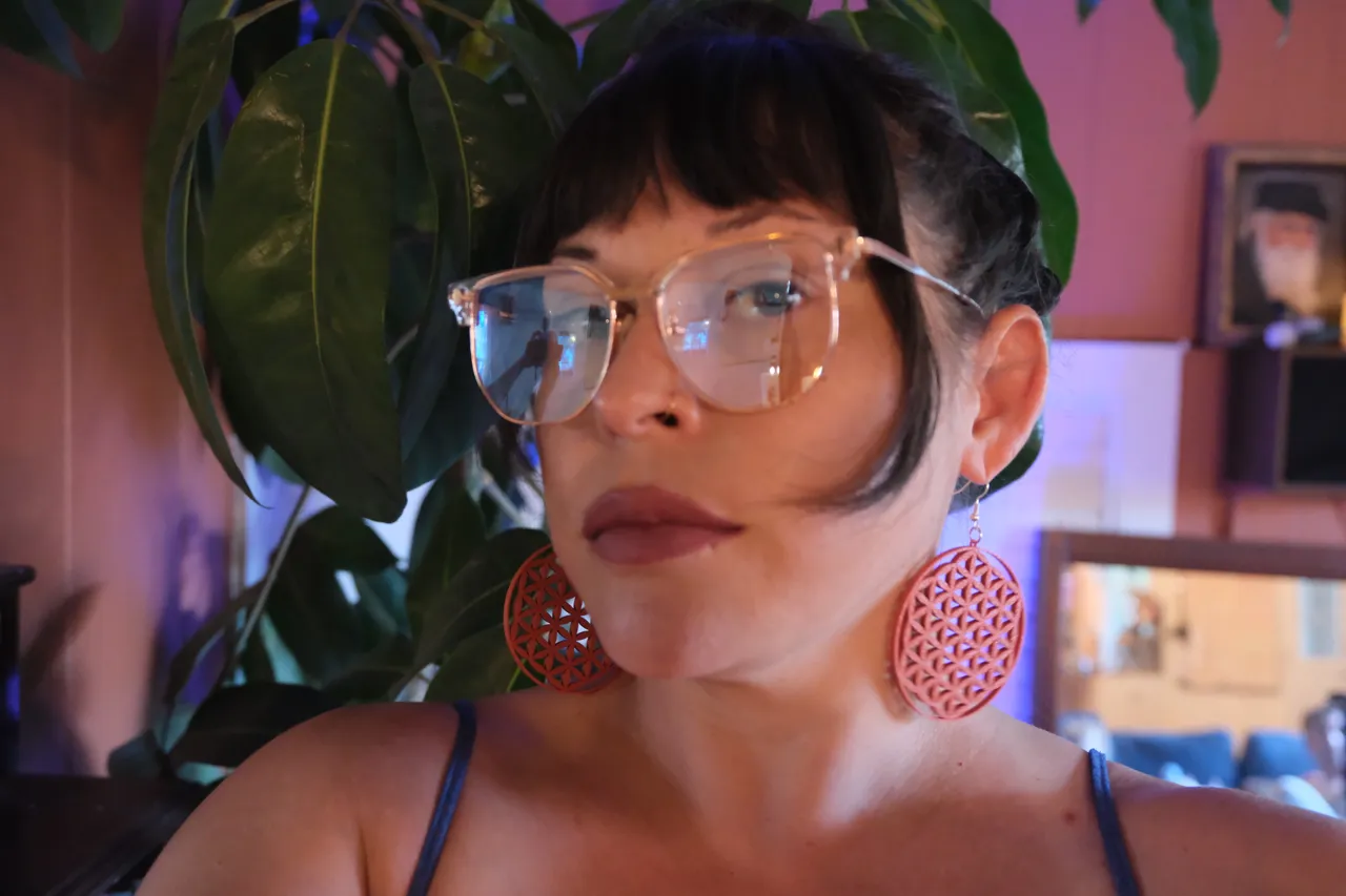 Sacred Geometry Earrings view 2