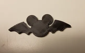 Mickey Maus Fledermaus Magnet