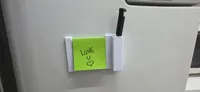Porte-post-it magnétique avec support stylo — photo 9