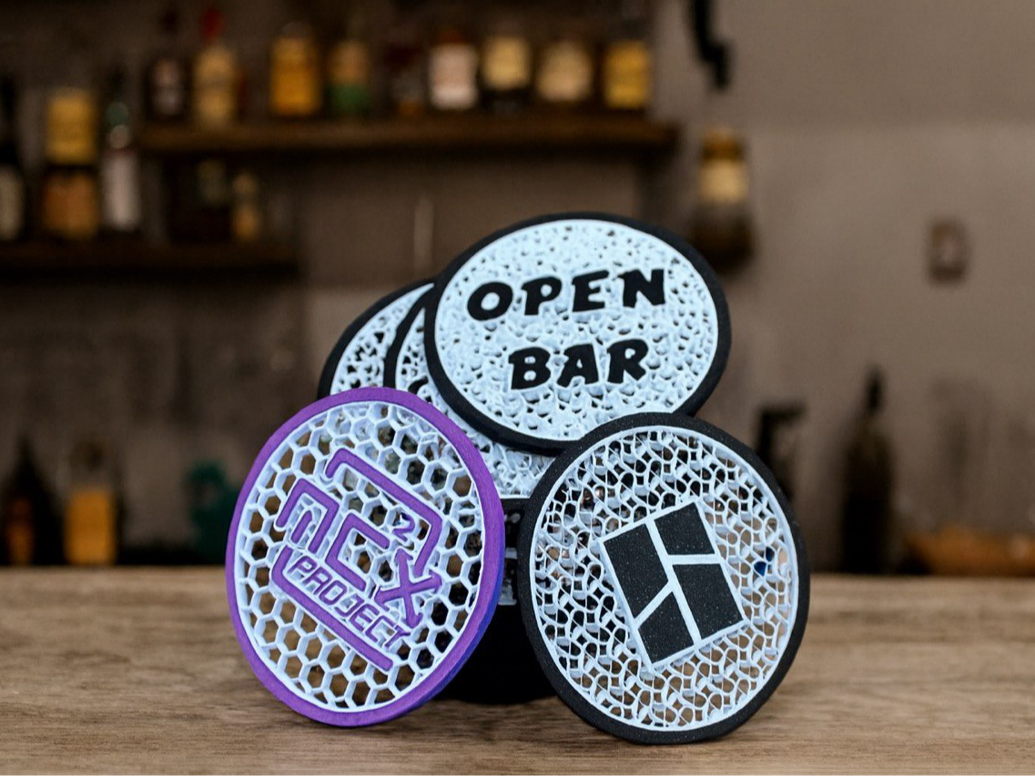 Bar Coaster Infill Customizable