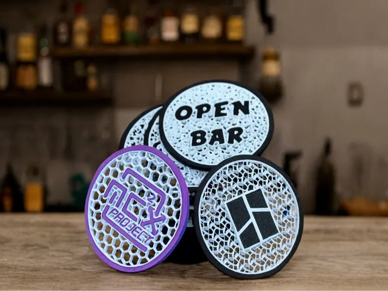Bar Coaster Infill Customizable