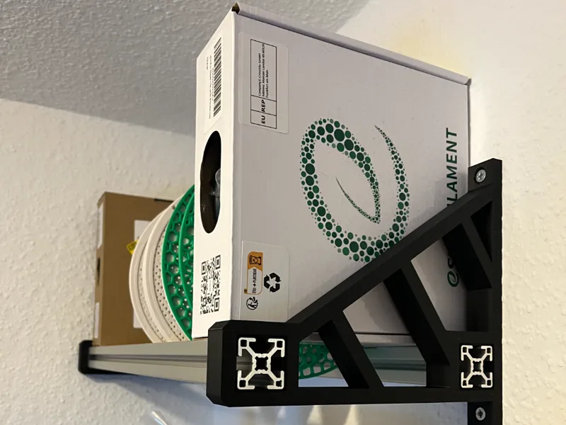 Aluprofil 30x30 Filamenthalter / Wallholder 30x30
