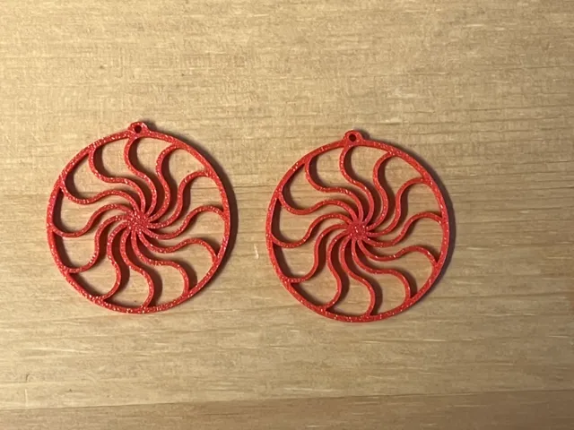 circle earrings