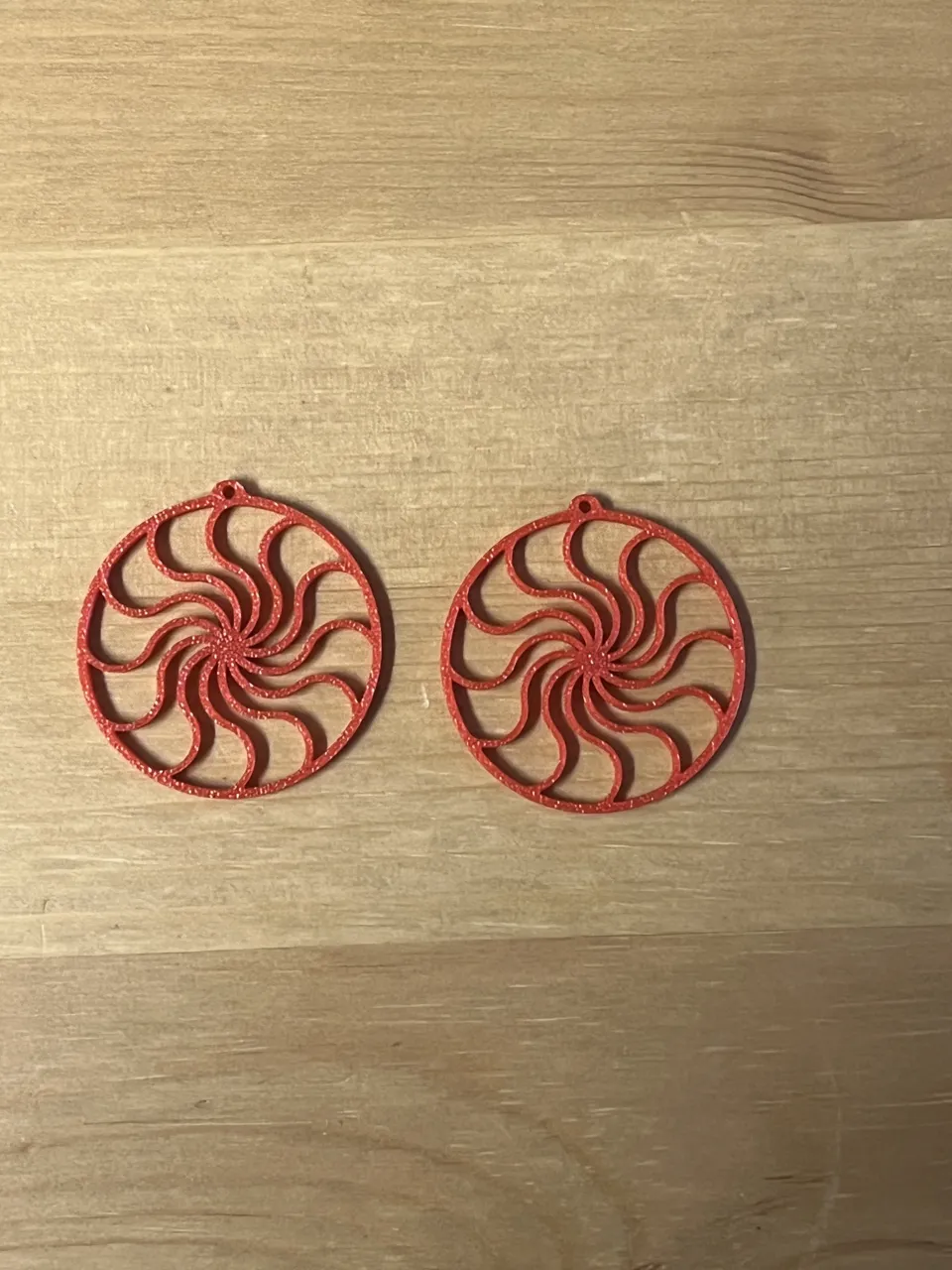 circle earrings view 2