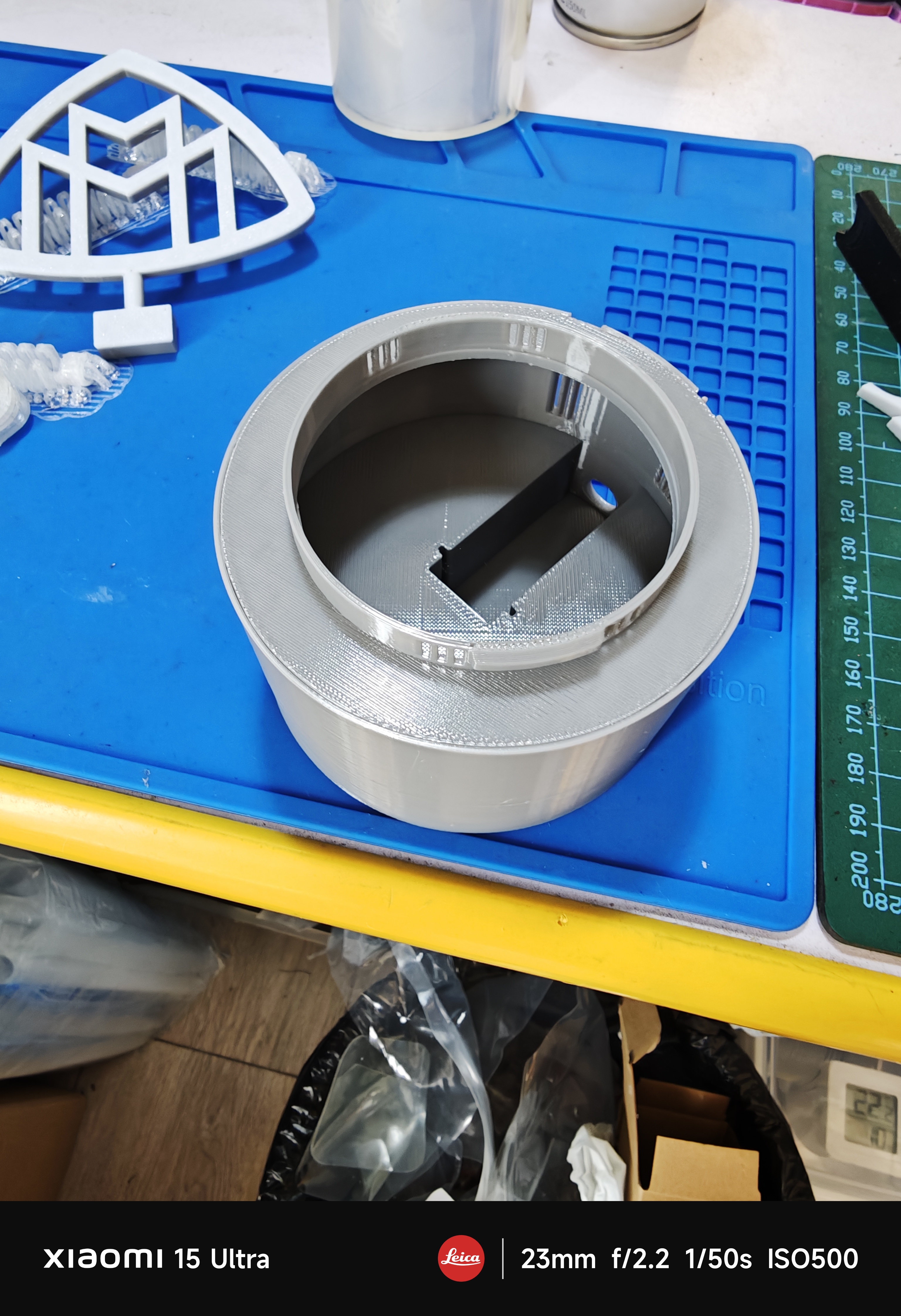 Miniatura 2 do modelo 3D 天猫精灵佛山照明e27灯泡（5W功率）改为001灯座，支持001系列灯罩