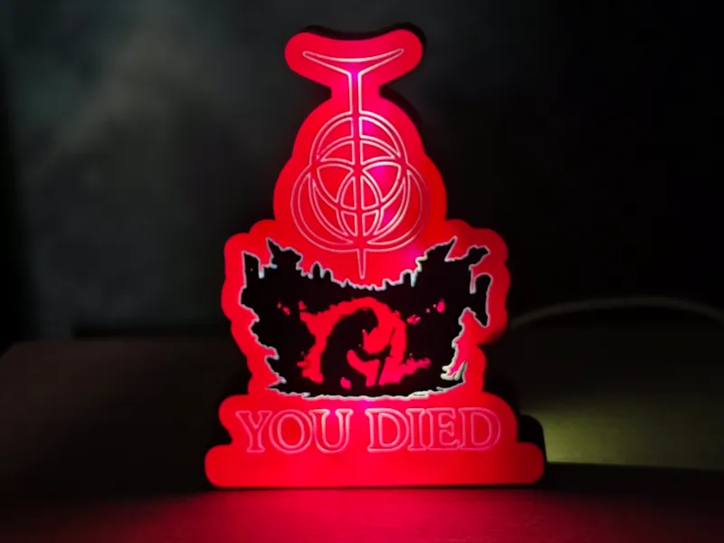 Elden Ring lampada gaming da scrivania