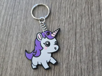 Keychain Unicorn