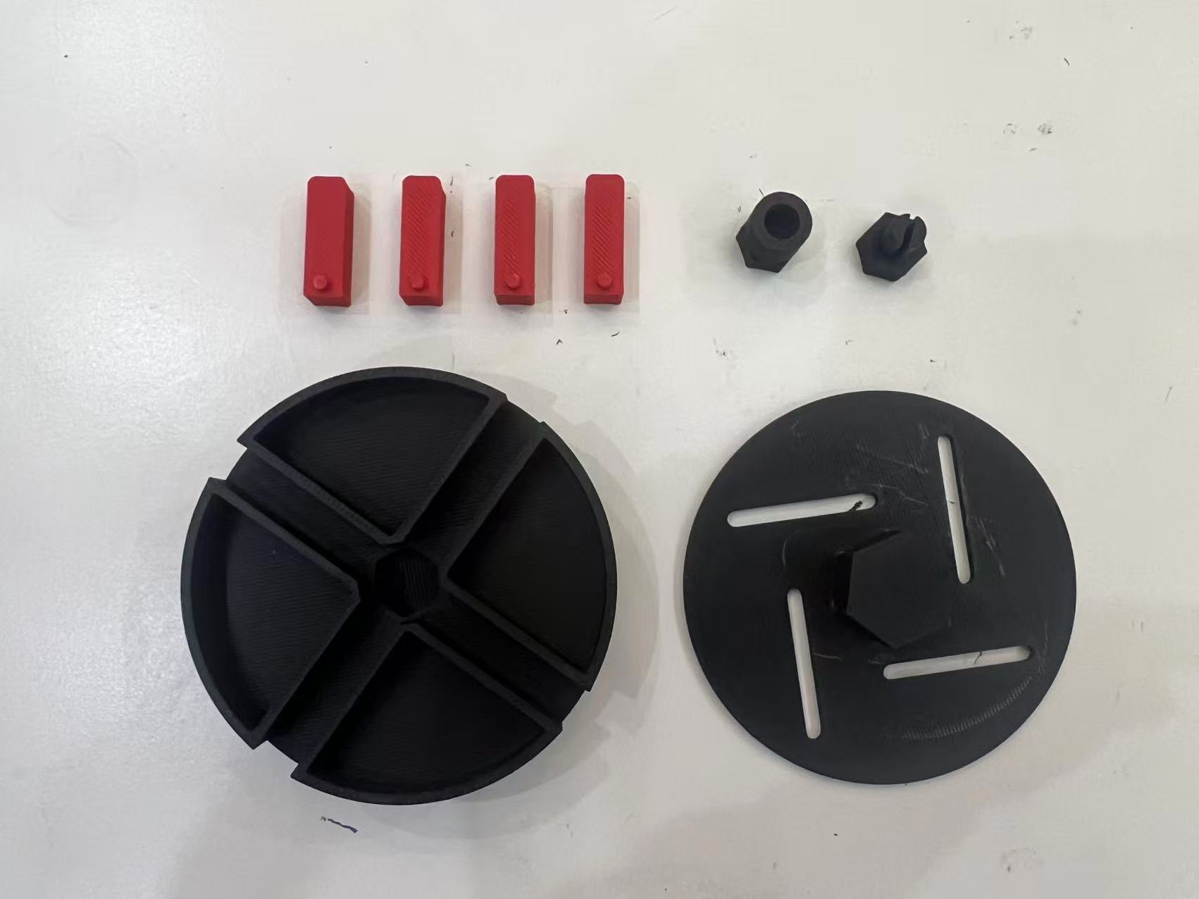 Miniatura 2 do modelo 3D 无双战锤-机关版按摩捶