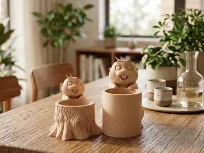 Beaver Pen Holder