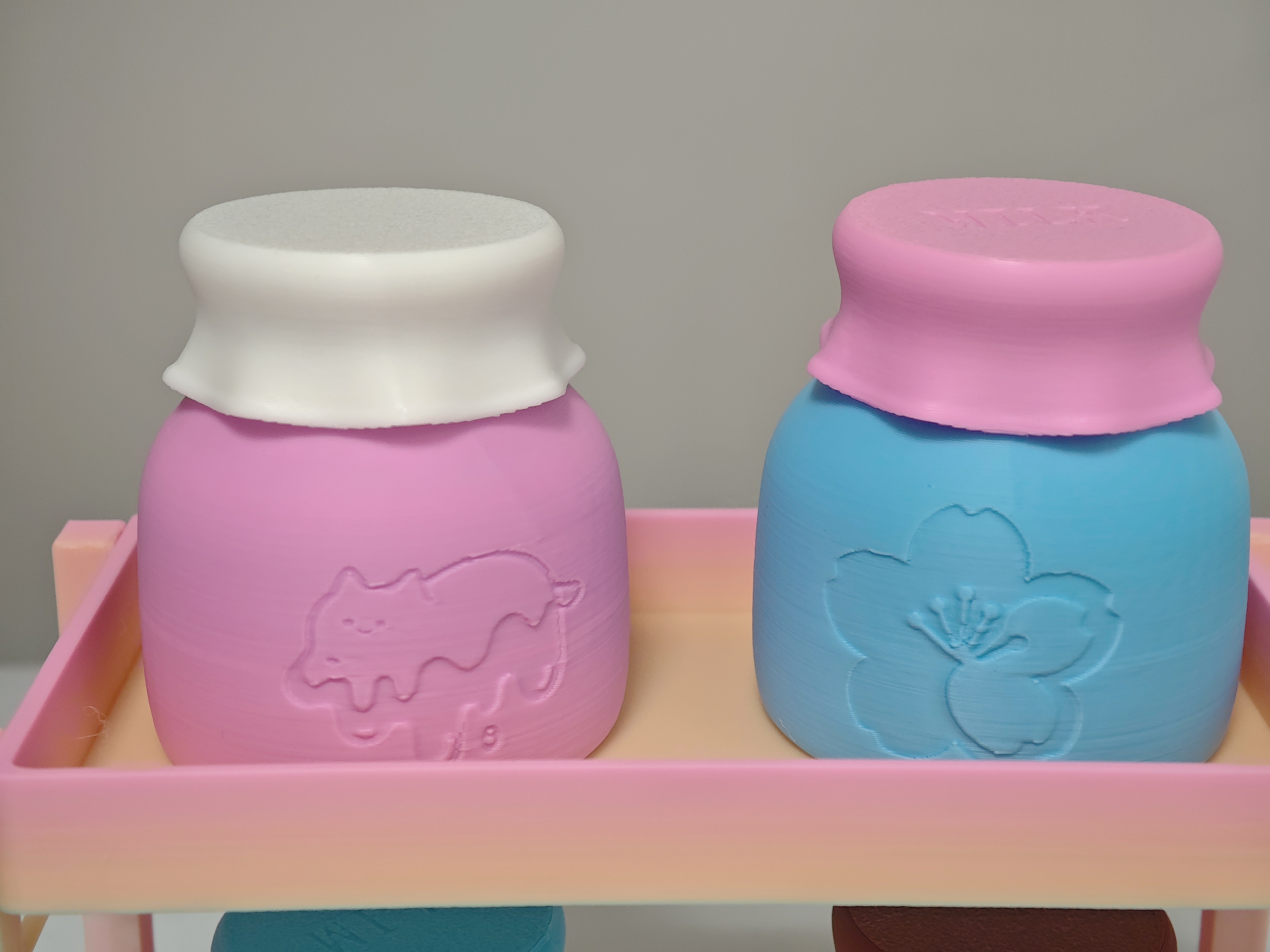 Miniatura 2 do modelo 3D 怀旧小奶罐