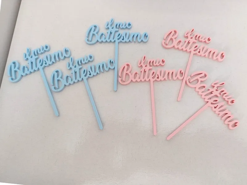 Cake Topper Battesimo