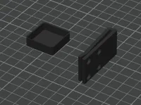 PETG Clip & Cap  - 6x2mm Magnets