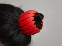 Bird nest hair accessory