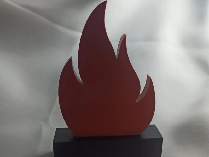 fire statuette / statuetka ogień 