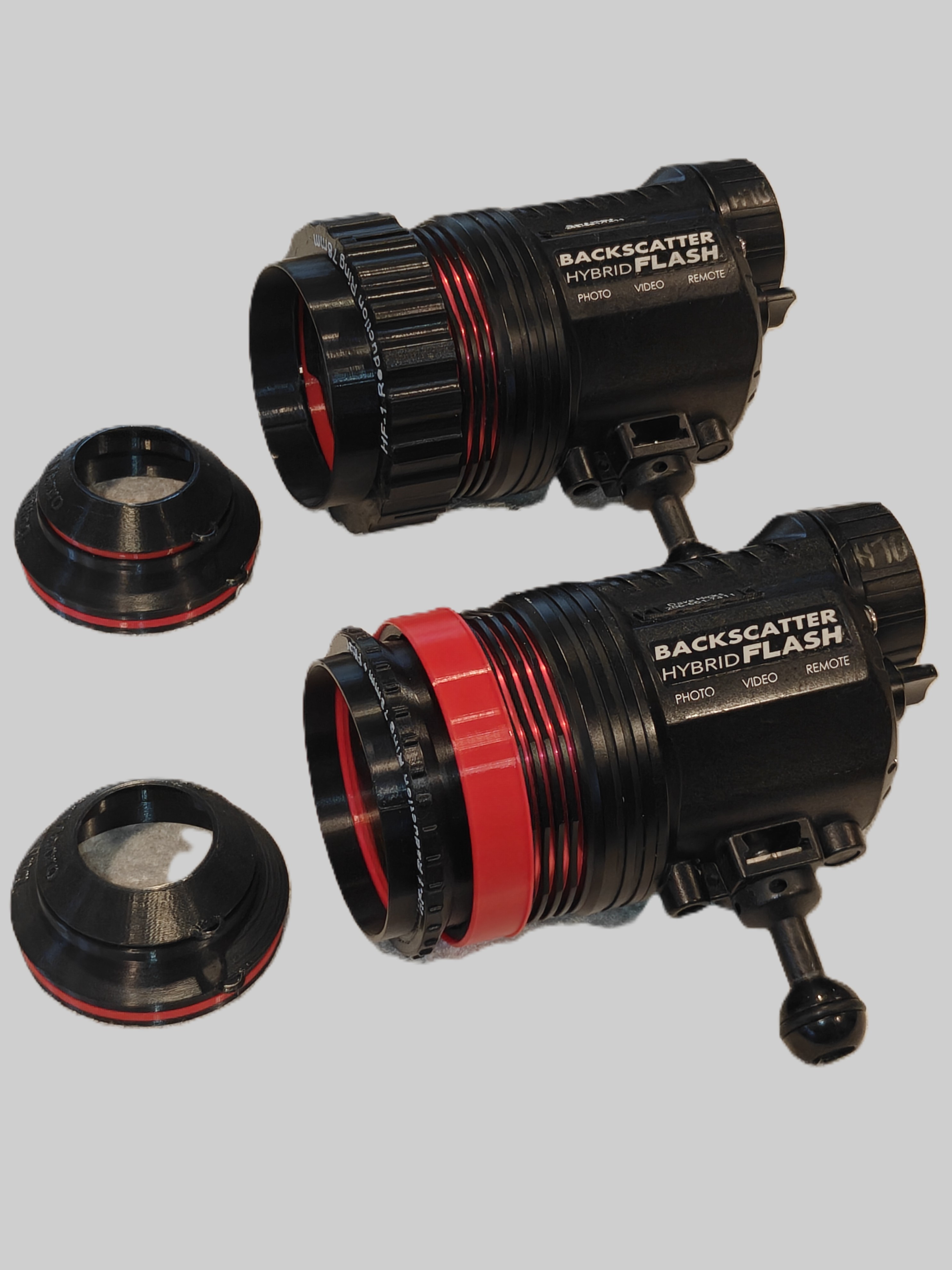 Miniatura 2 do modelo 3D Backscatter HF-1 Strobe Reduction Ring & Macro Set