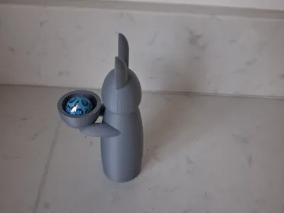 modern easter egg holder bunny style