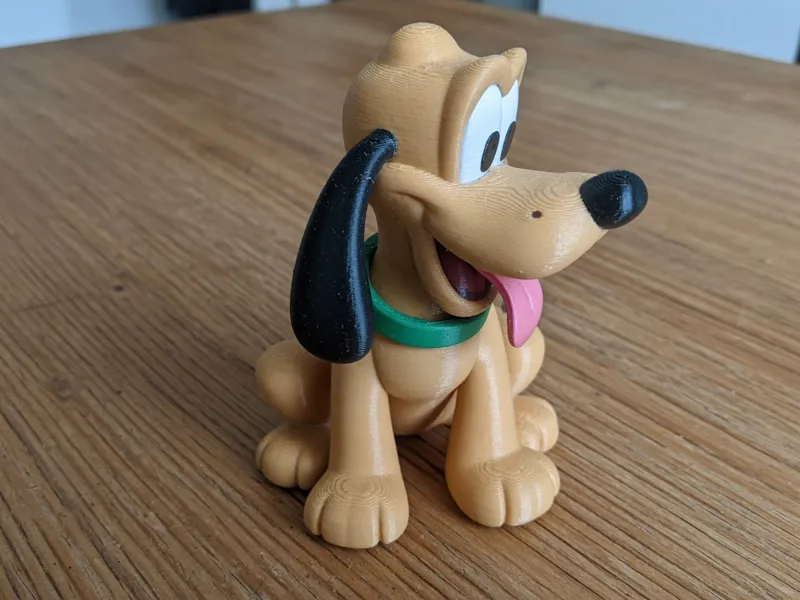 Pluto Sitting Mini Figure | Disney