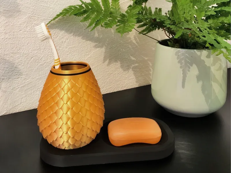 Fish scale Vase Tischdekoration