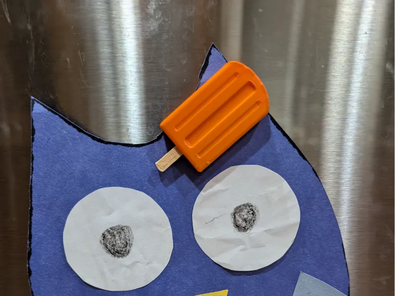 Popsicle Fridge Magnet (Press Fit 6x2mm) No AMS