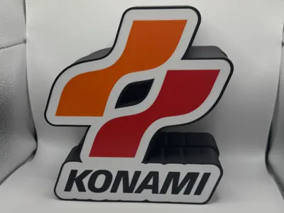 Konami Large Logo Lamp