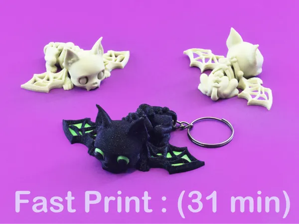 Артикулирана фигурка Skeletal Spiderwing Bat