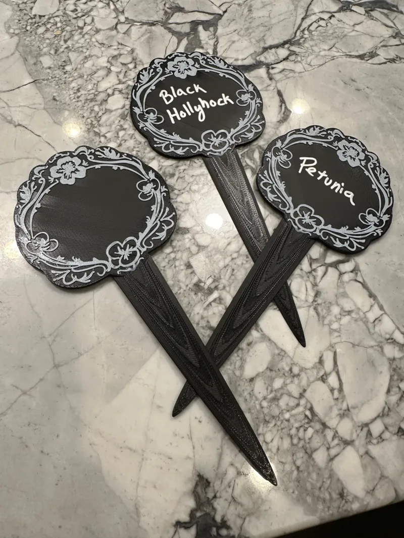 Victorian Pansy Garden Stake Marker