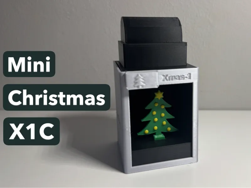 Mini Bambu Lab X1C – Christmas Edition