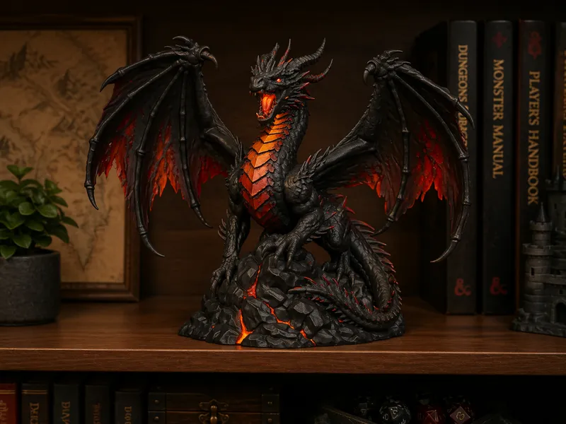 Dragão de fogo