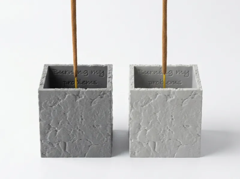Stone Block Incense Holder