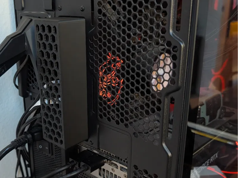 Lian Li O11 Rear I/O Cover- Hide your cables!