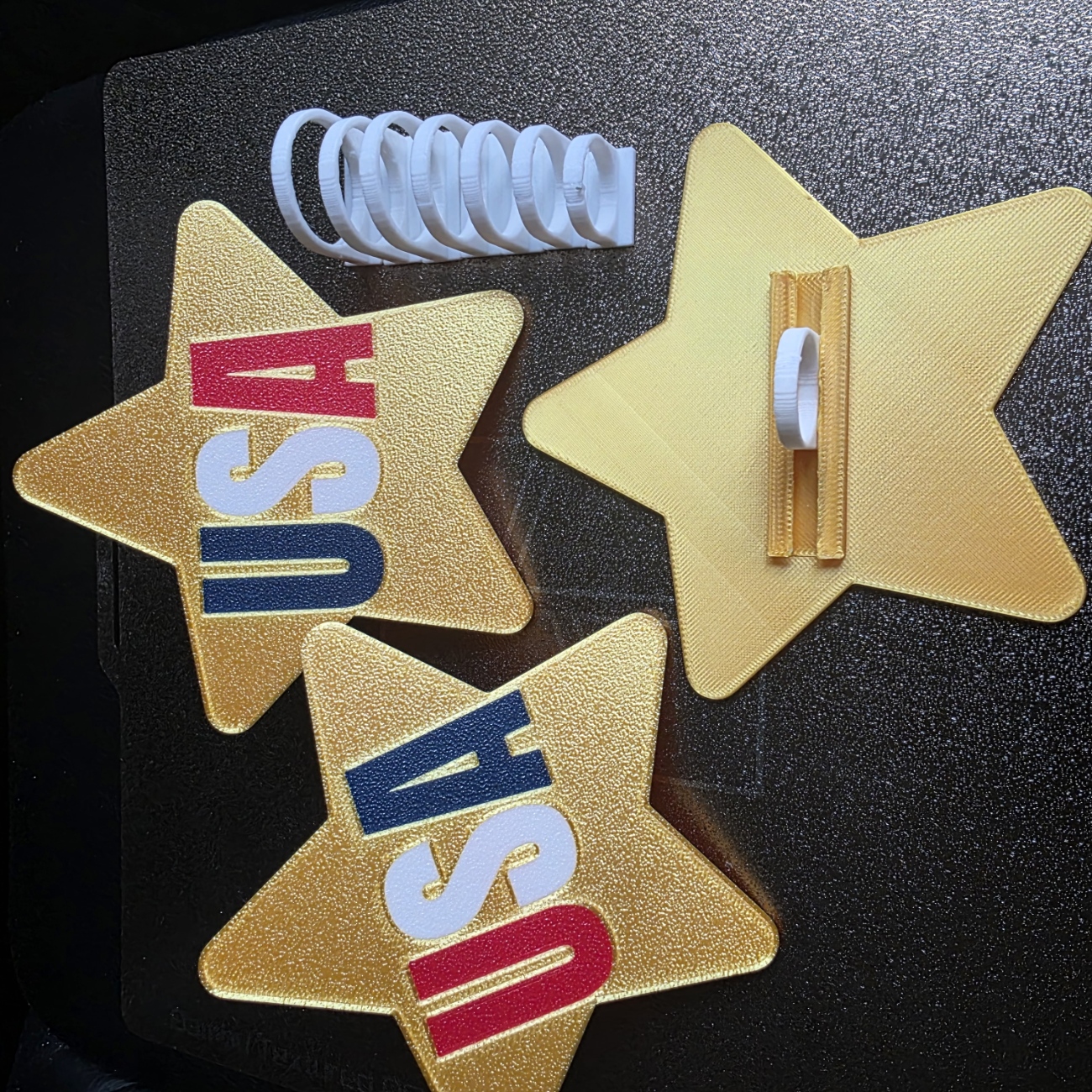 Miniatura 2 do modelo 3D USA star Hype Ring 