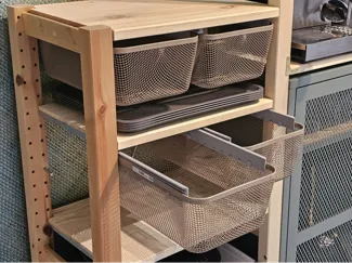 IKEA Basket Rail Drawer System