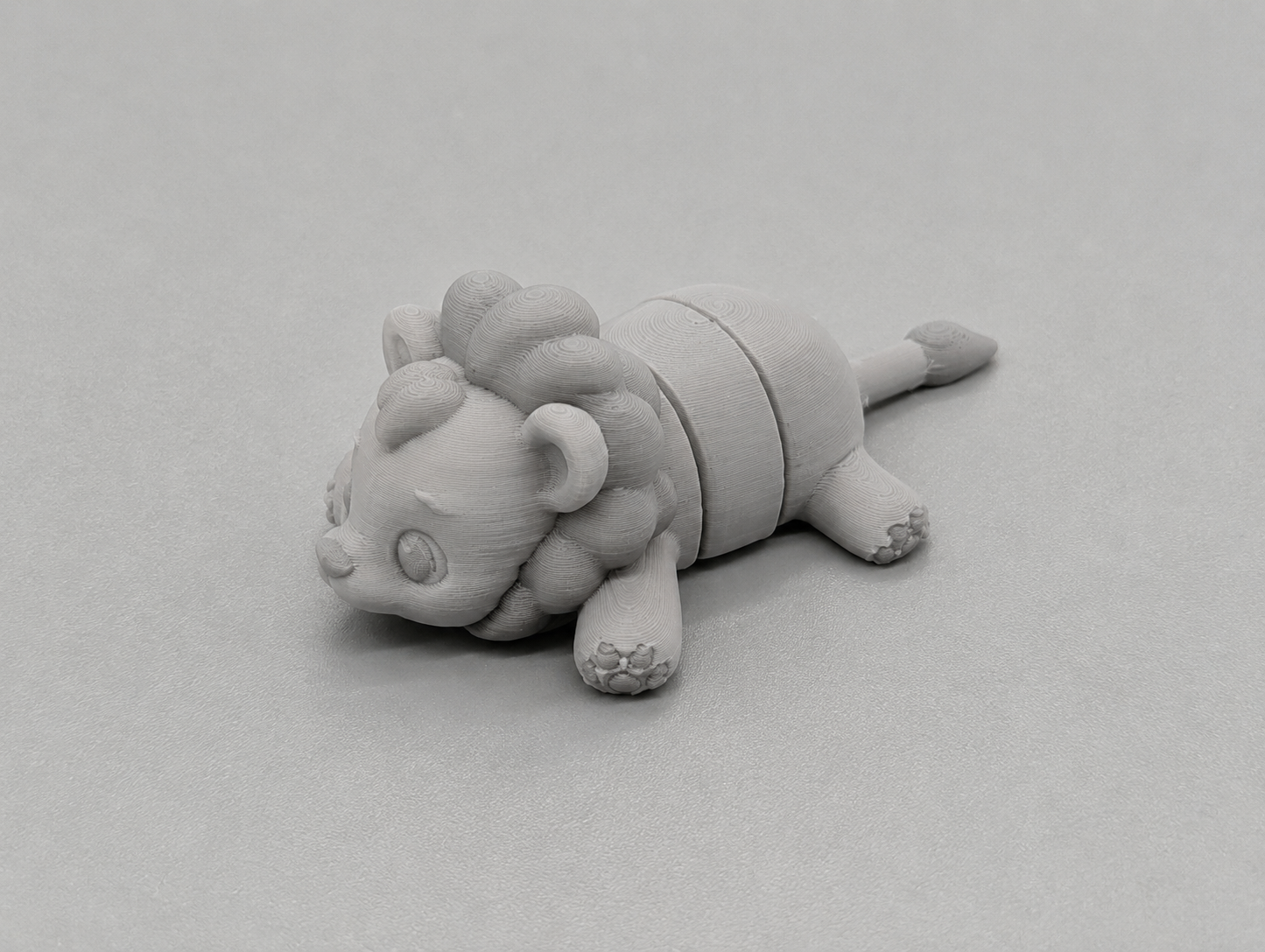 Miniatura 1 do modelo 3D Tiny Lion