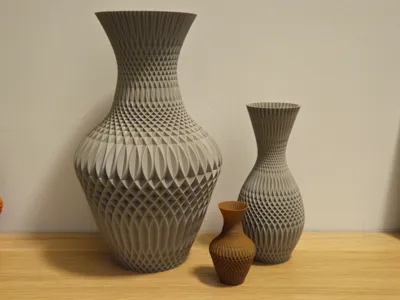 Vase Cross Wave - 6 Designs