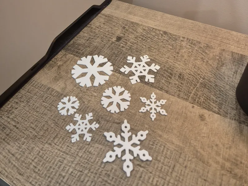 Christmas Tree ornament snowflake
