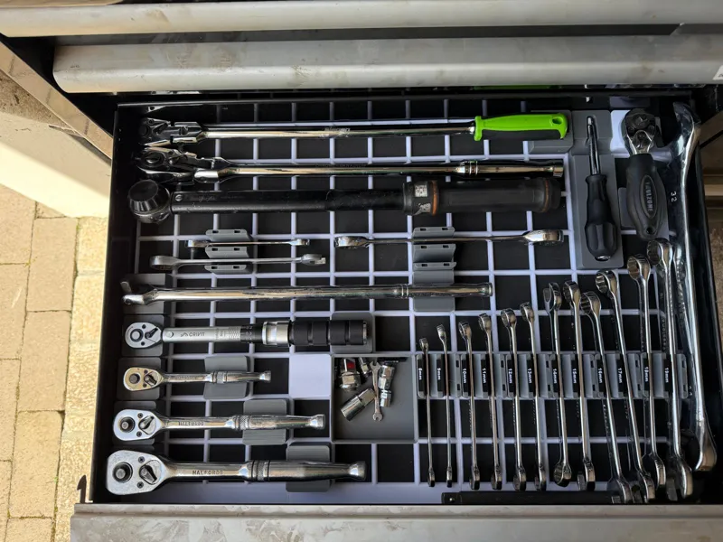Halfords advanced Gridfinity Drawer liner