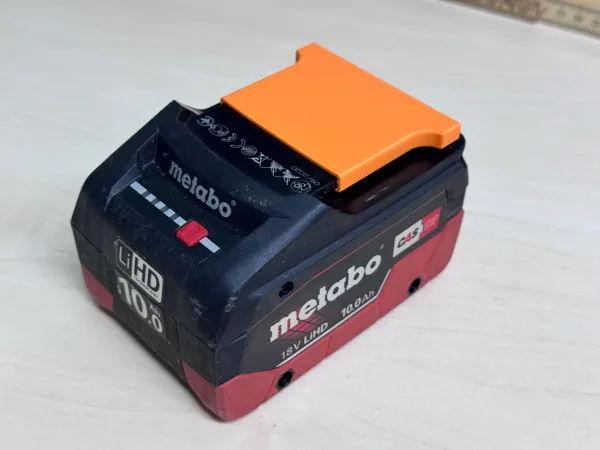 Cache de protection pour batterie Metabo CAS