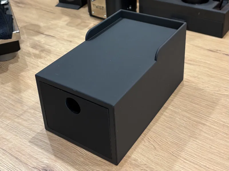 Knock Box Schublade Espresso