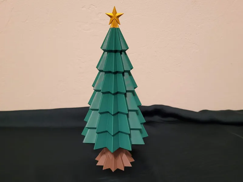 Classic Christmas Tree - No Supports, Glue, or AMS