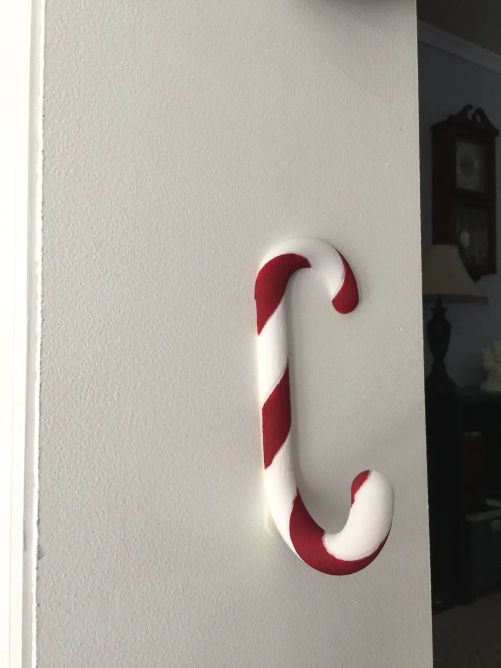 Candy Cane Stocking Holder Designed for Command Strips by ranalex