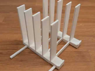 Modular Food Container Lid Holder