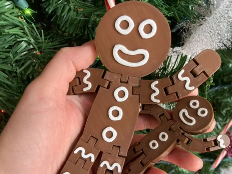 Articulated Gingerbread man