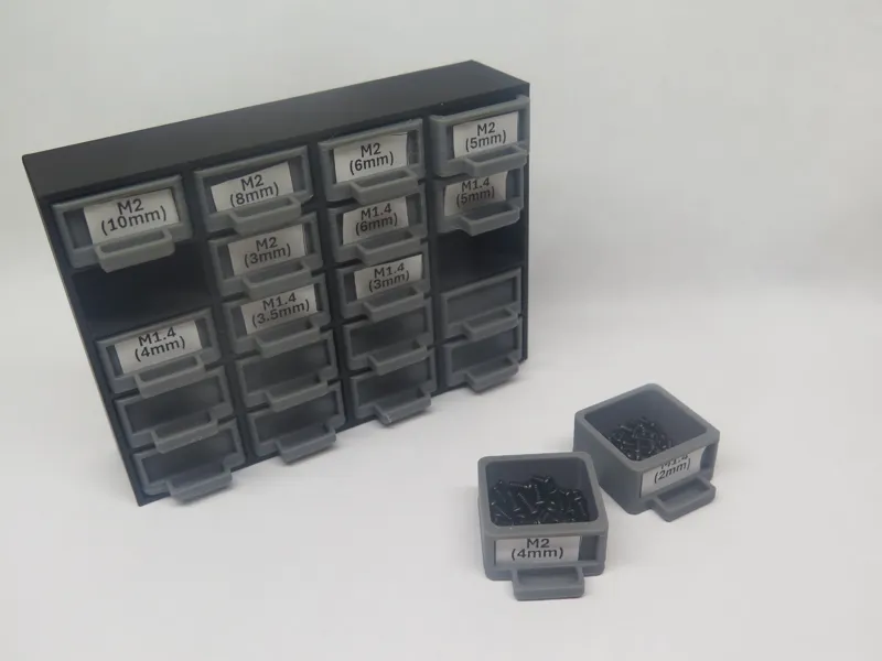 Small Parts Storage (with Labels)