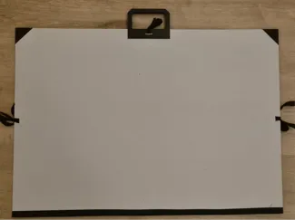 Drawing folder handle (Griff für Zeichungsmappe)