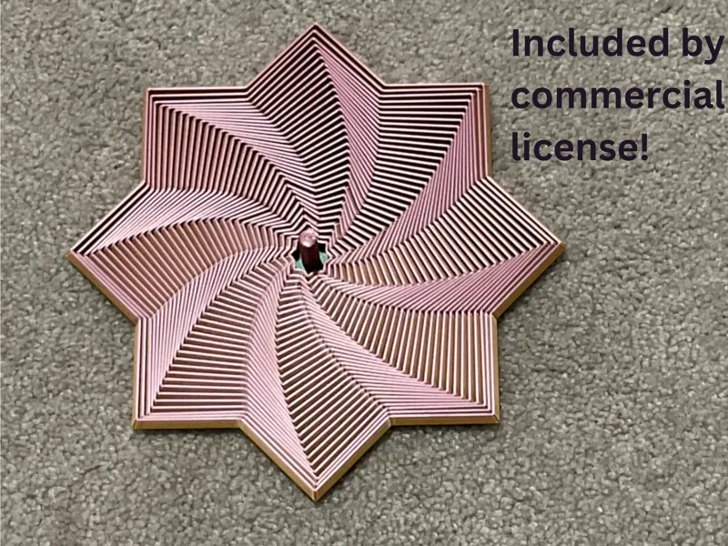 Big 8 point Star Fidget
