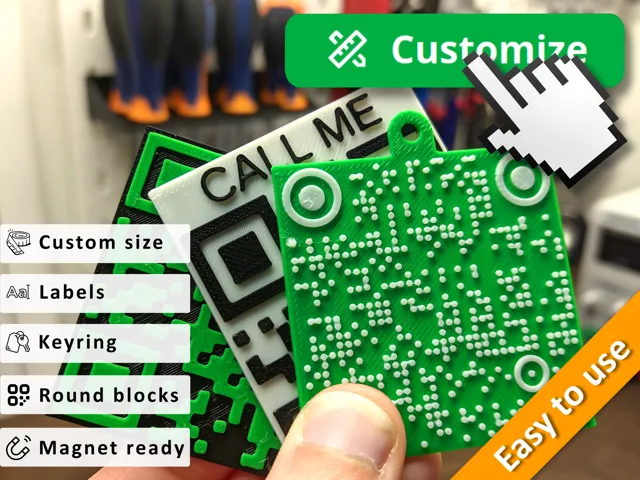 QR Code Generator (qrcode for mail, wifi, ect)